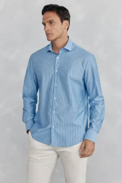 Camisa de punto de rayas