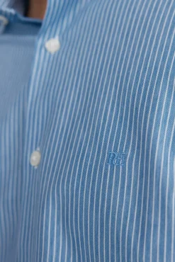 Camisa de punto de rayas