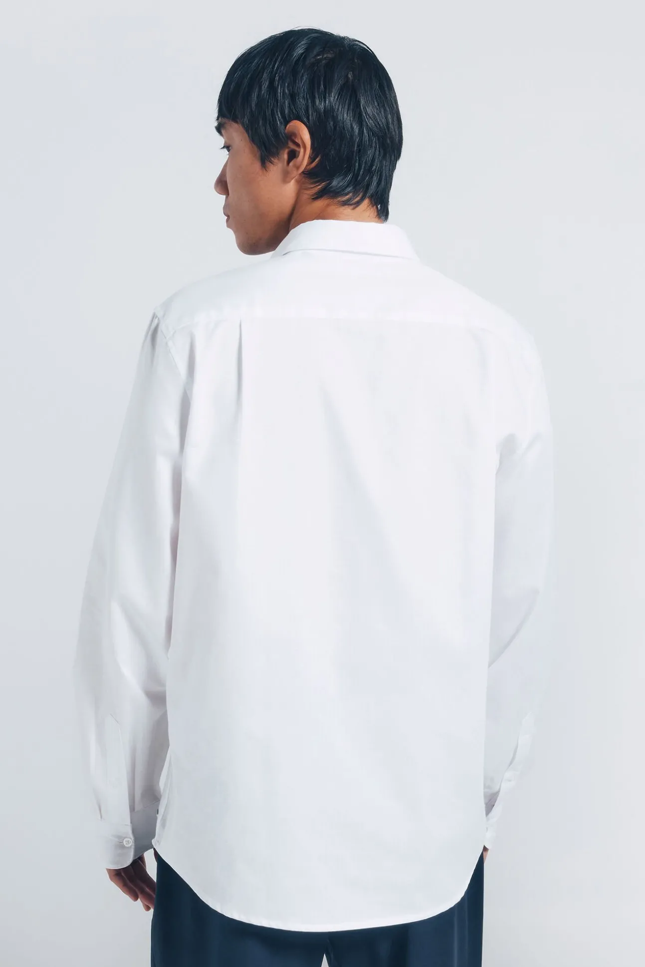 Camisa easy care estructura