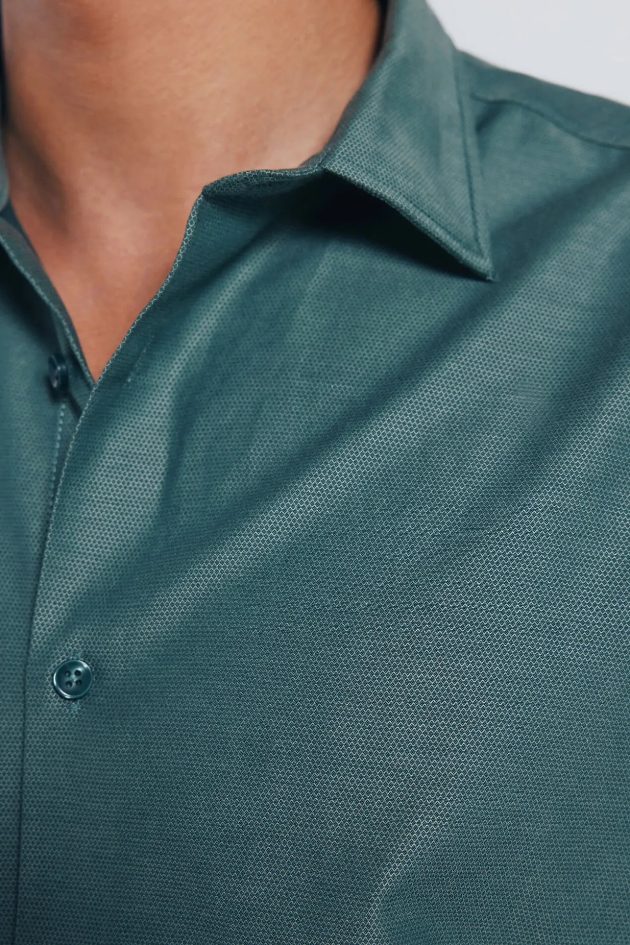 Camisa easy care estructura