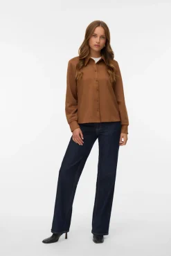 Camisa efecto ante