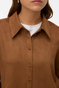 Camisa efecto ante