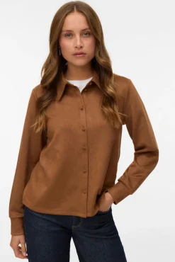 Camisa efecto ante