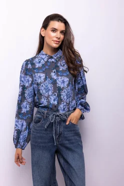 Camisa estampado flores
