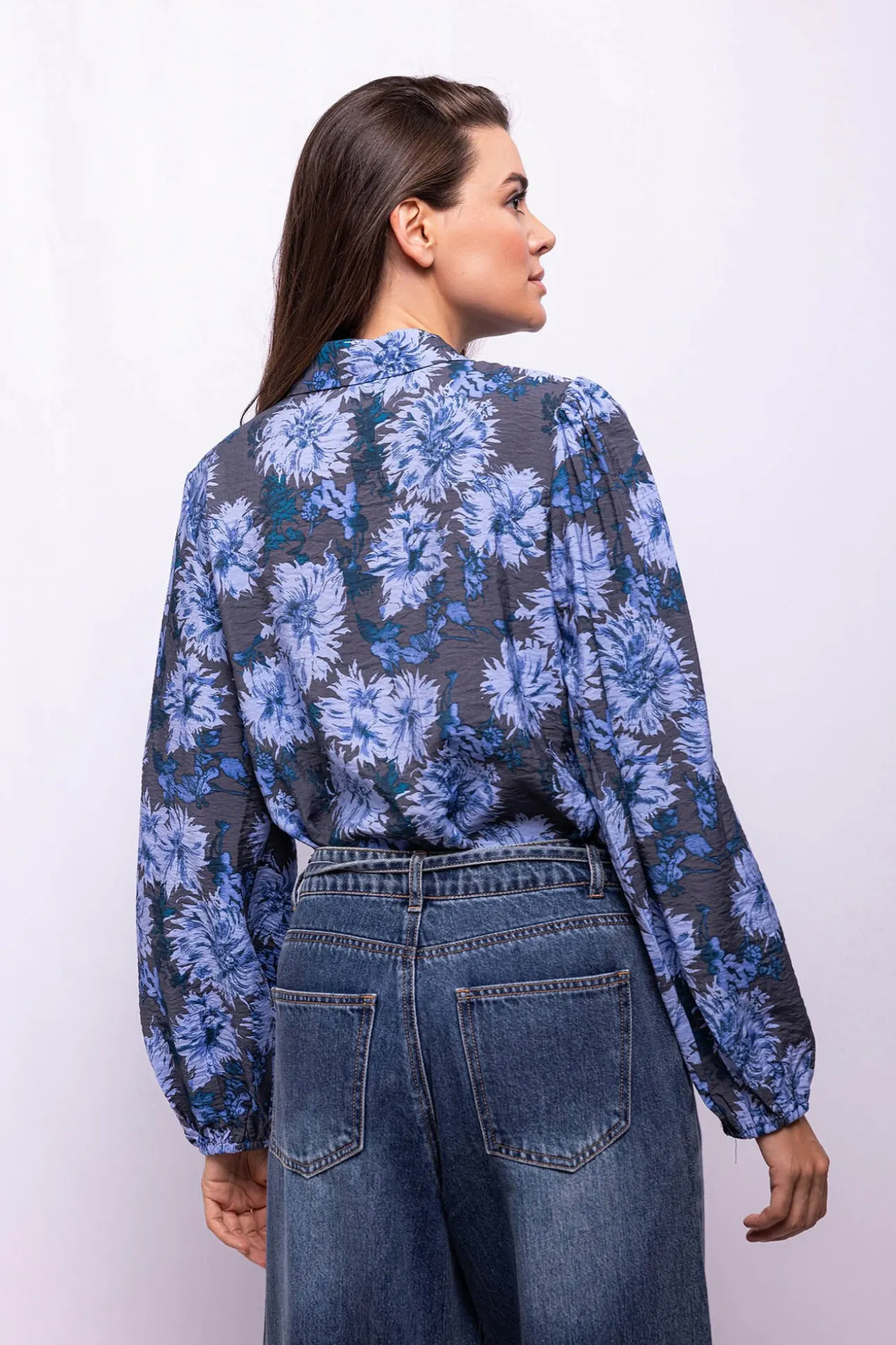 Camisa estampado flores