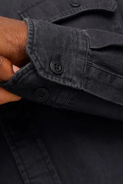 Camisa estilo sarga