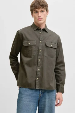 Camisa estilo sarga