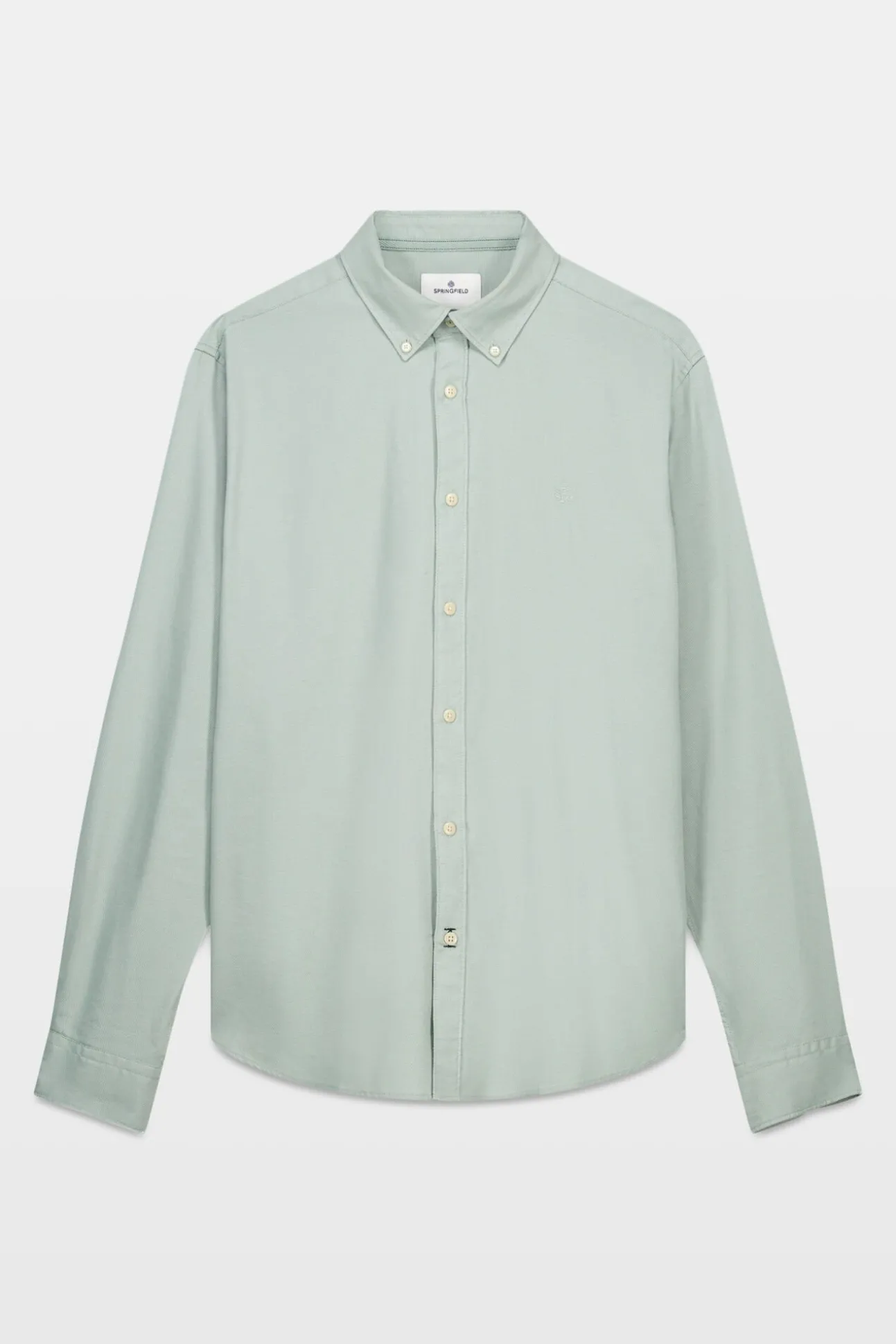 Camisa estructura bicolor