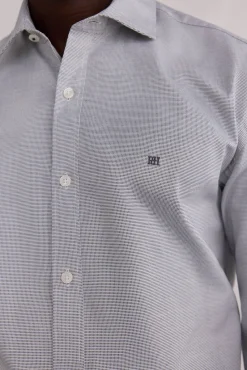 Camisa estructura fácil plancha + anti olor regular fit