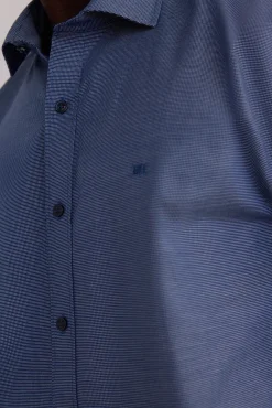 Camisa estructura fácil plancha + anti olor regular fit