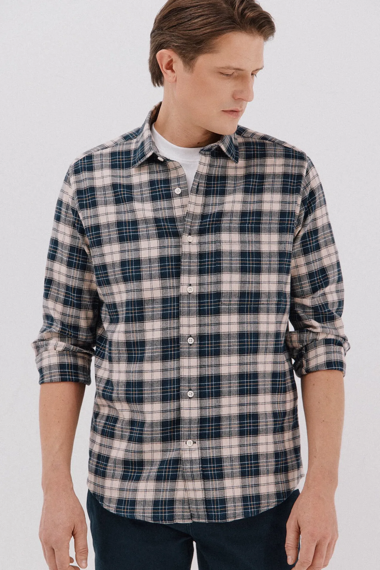 Camisa franela cuadros