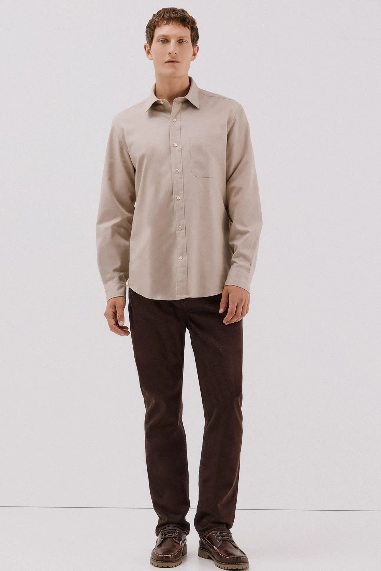 Camisa gabardina Tencel