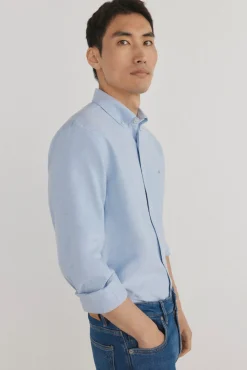 Camisa iconic oxford liso