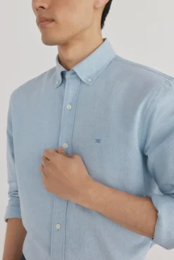 Camisa iconic oxford liso