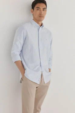 Camisa iconic oxford raya candela