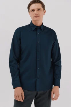 Camisa lisa algodón tencel
