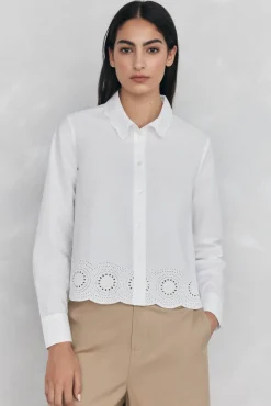 Camisa lisa bordados