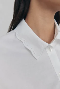 Camisa lisa bordados