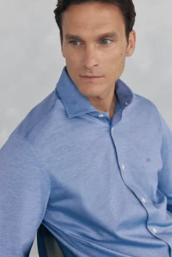 Camisa lisa de punto