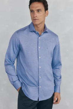 Camisa lisa de punto