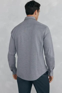 Camisa lisa de punto