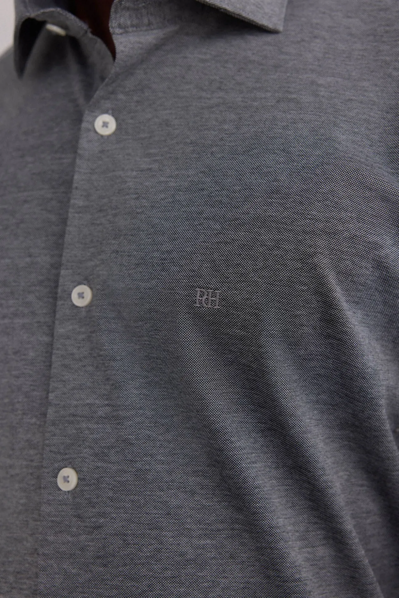 Camisa lisa de punto
