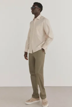 Camisa lisa popelín