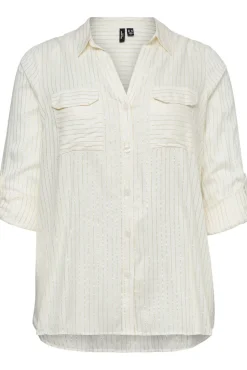 Camisa lúrex talla grande