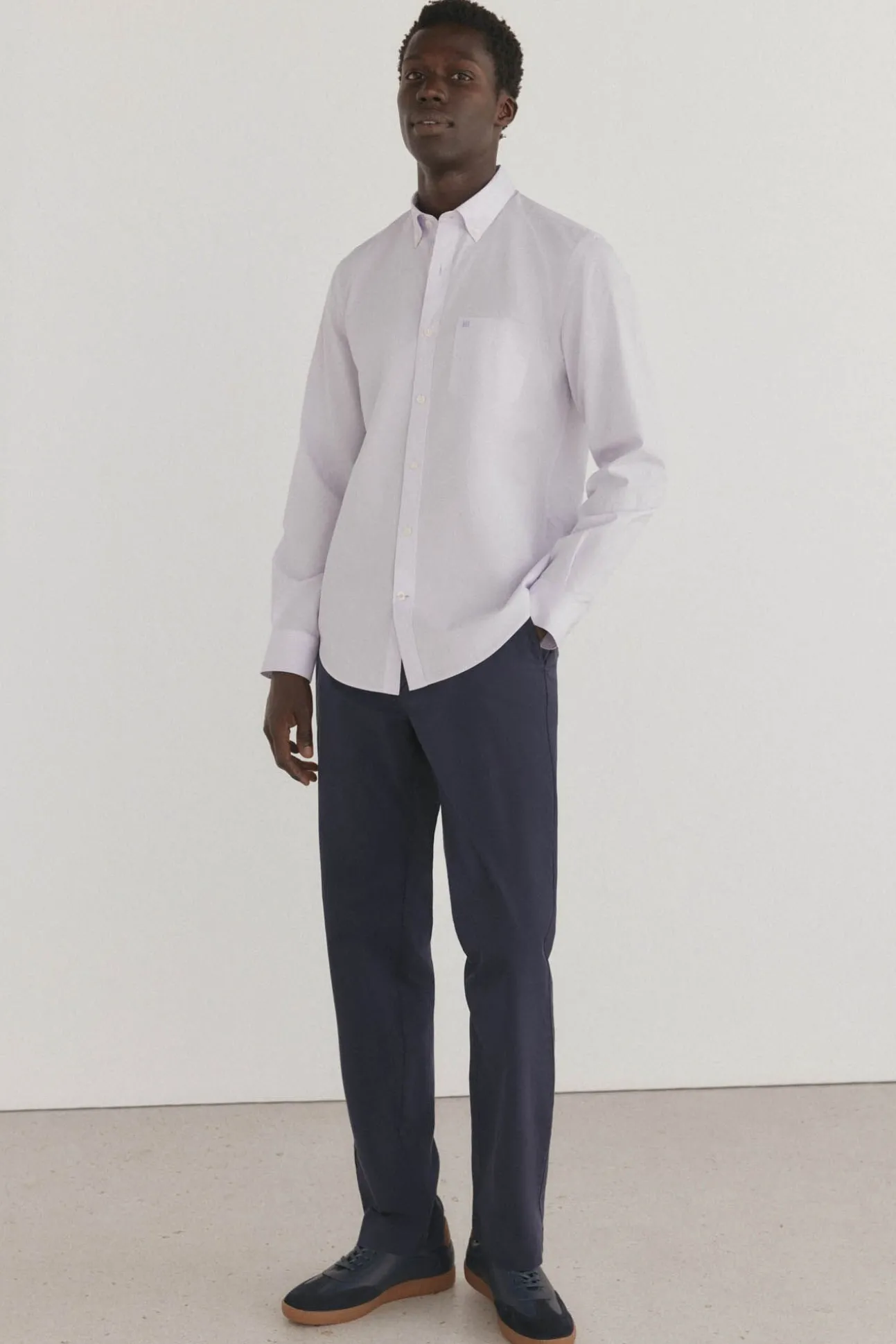 Camisa non iron + antimanchas cuadros