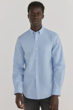 Camisa non iron + antimanchas lisa