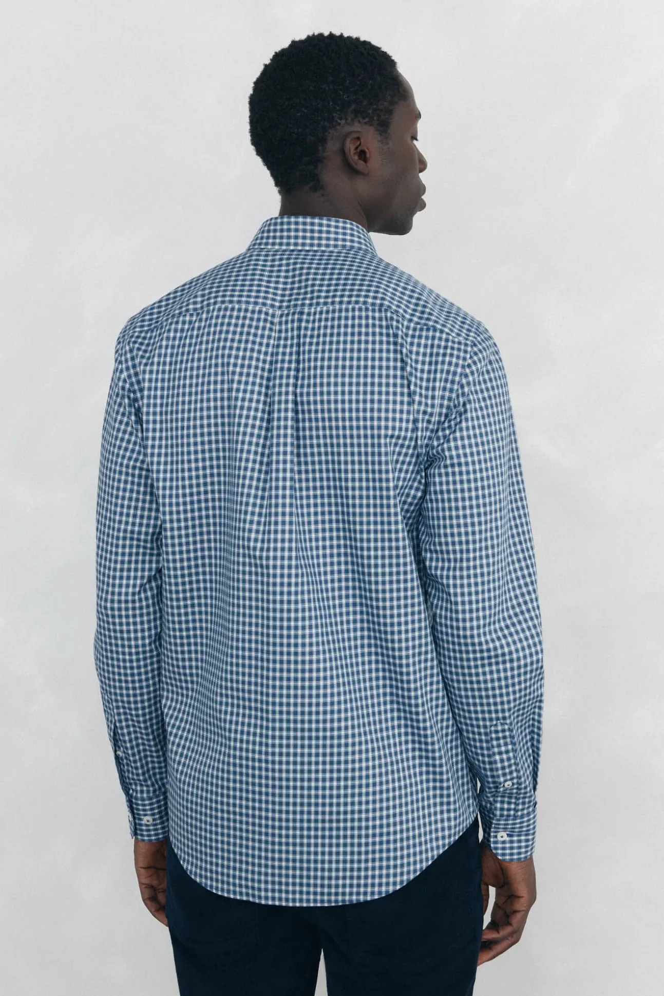 Camisa non iron oxford cuadros
