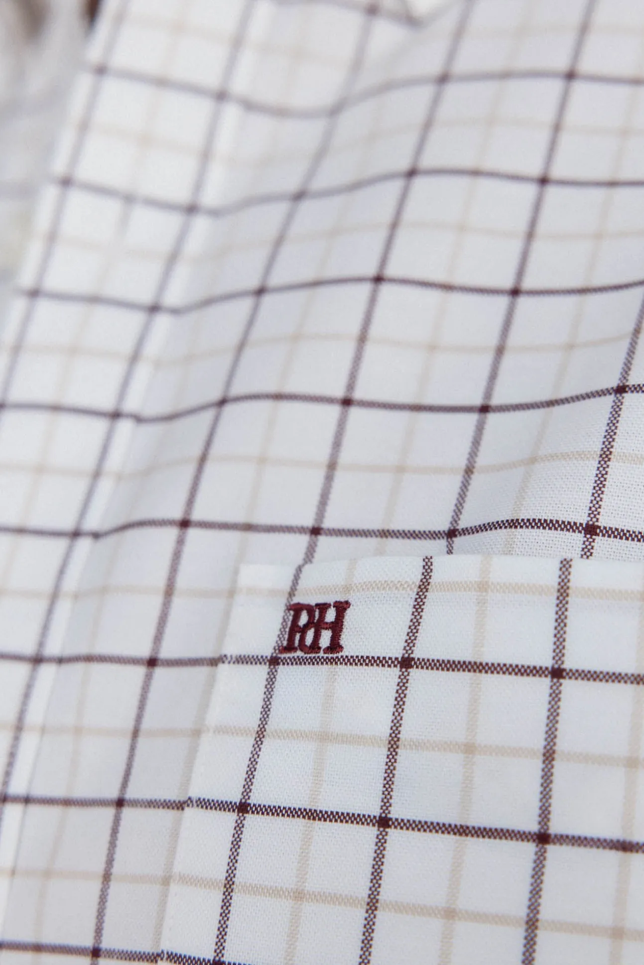 Camisa non iron oxford cuadros
