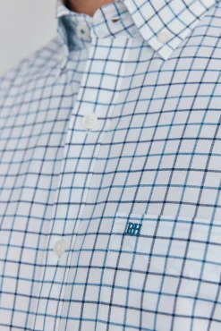 Camisa non iron oxford cuadros
