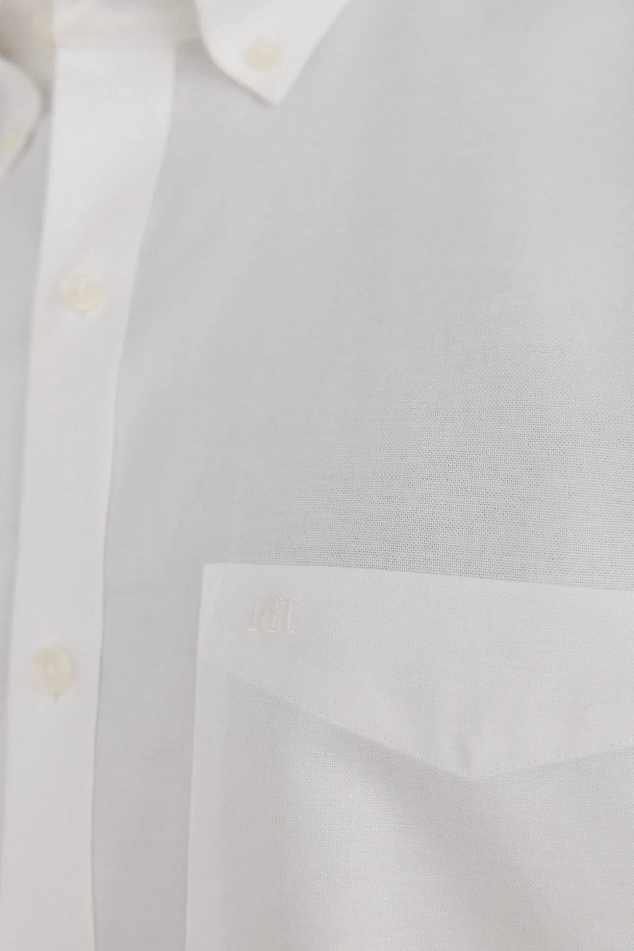Camisa non iron oxford liso