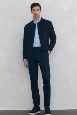 Camisa non iron oxford liso