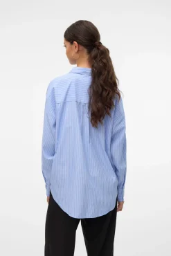 Camisa oversize de manga larga