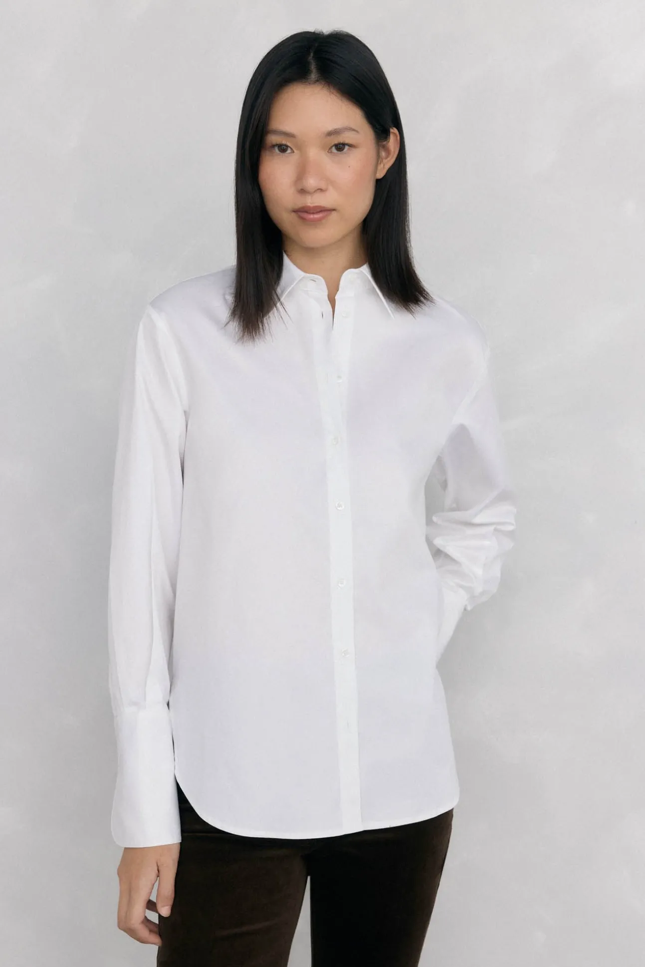 Camisa oversize lisa