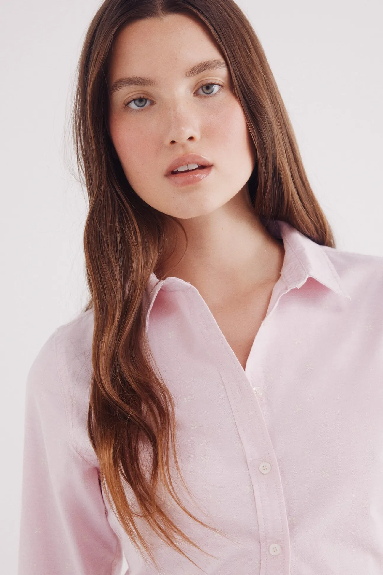 Camisa Oxford algodón