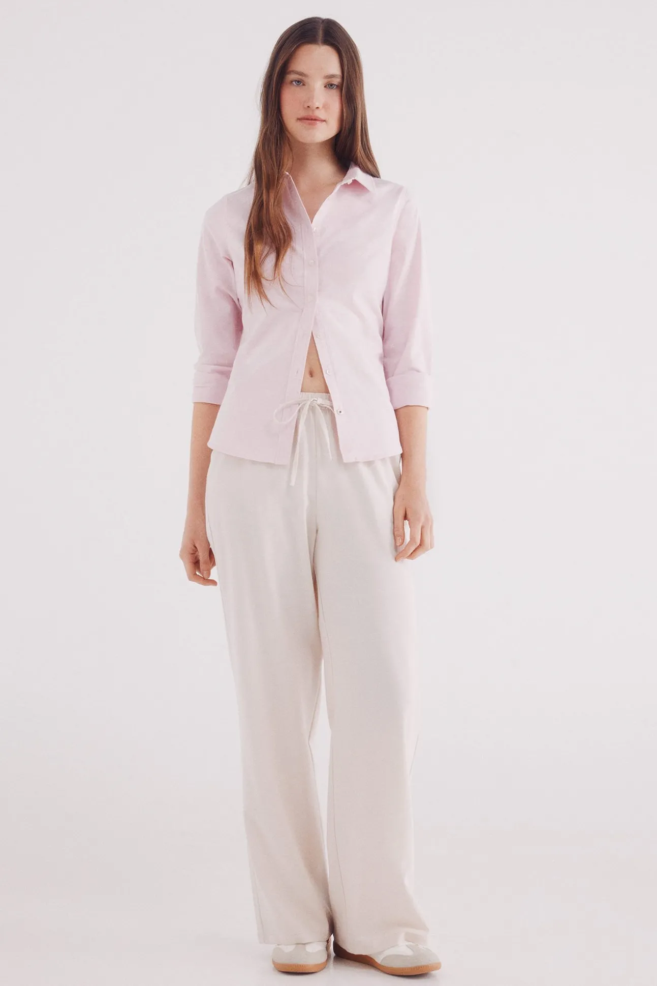 Camisa Oxford algodón