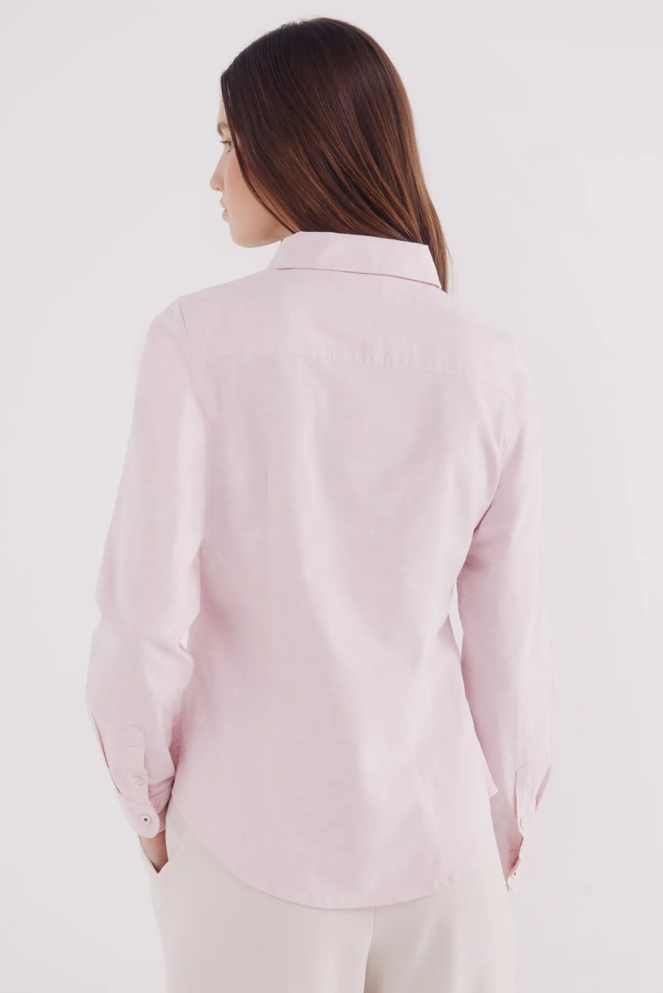 Camisa Oxford algodón