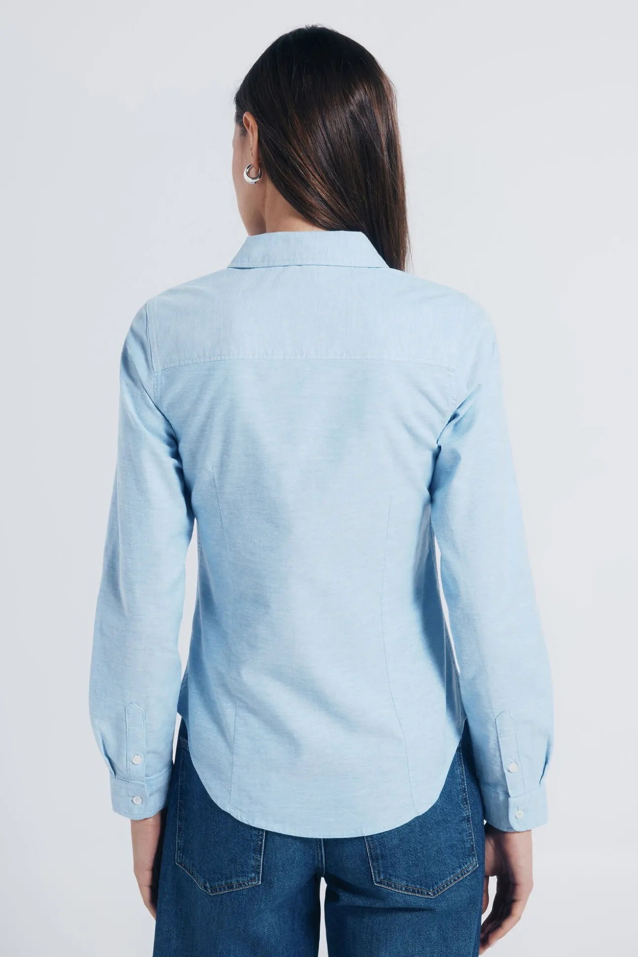Camisa Oxford algodón