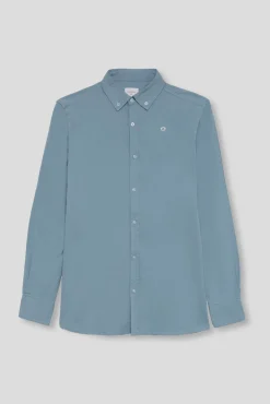 Camisa Oxford con logo