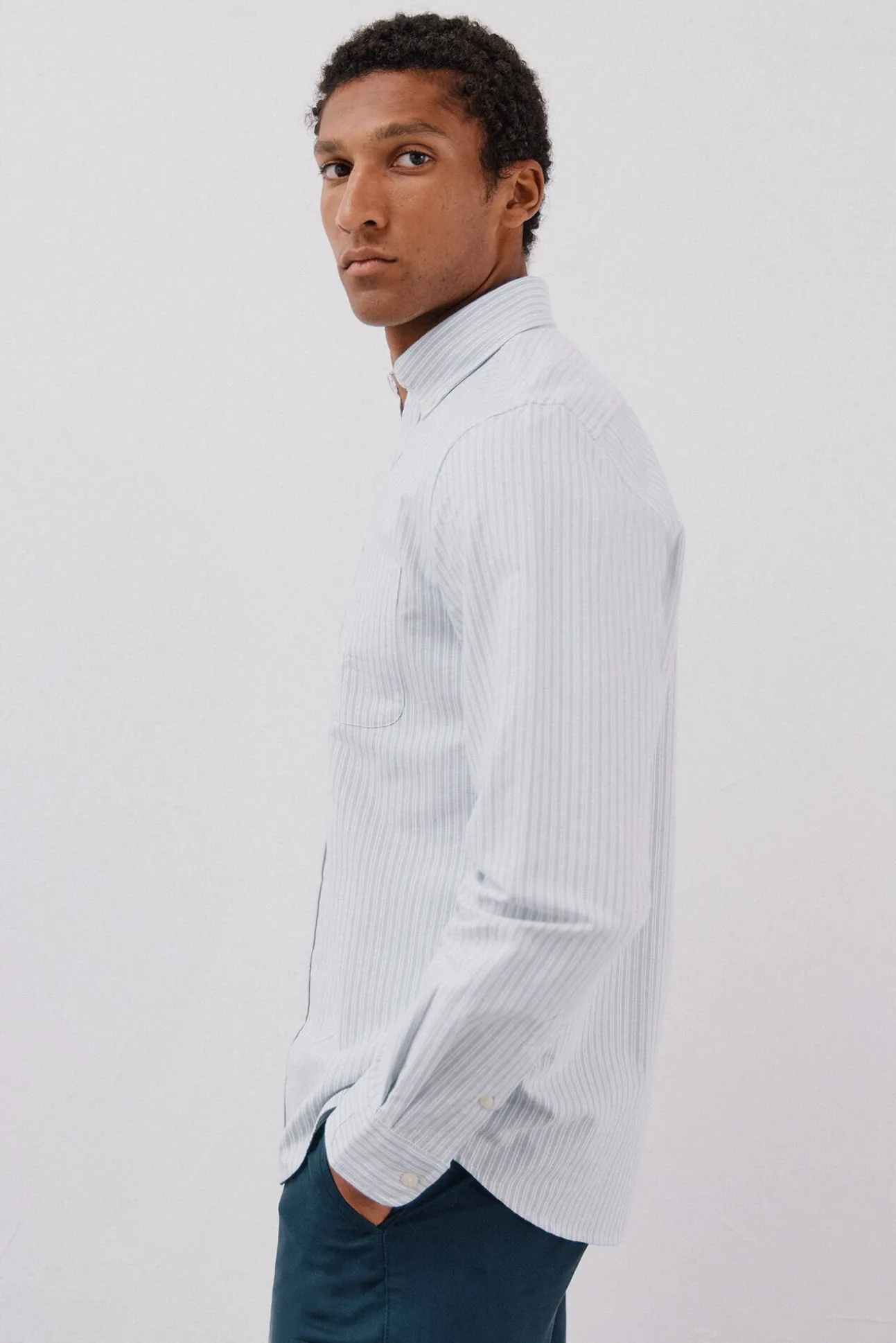Camisa oxford rayas