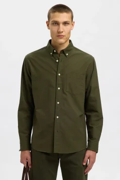 Camisa Oxford Regular Fit.