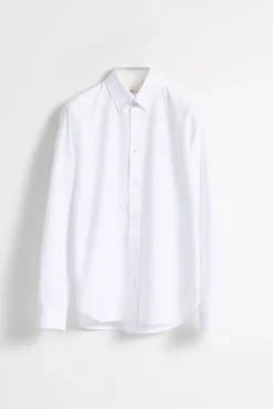 Camisa oxford slim fit
