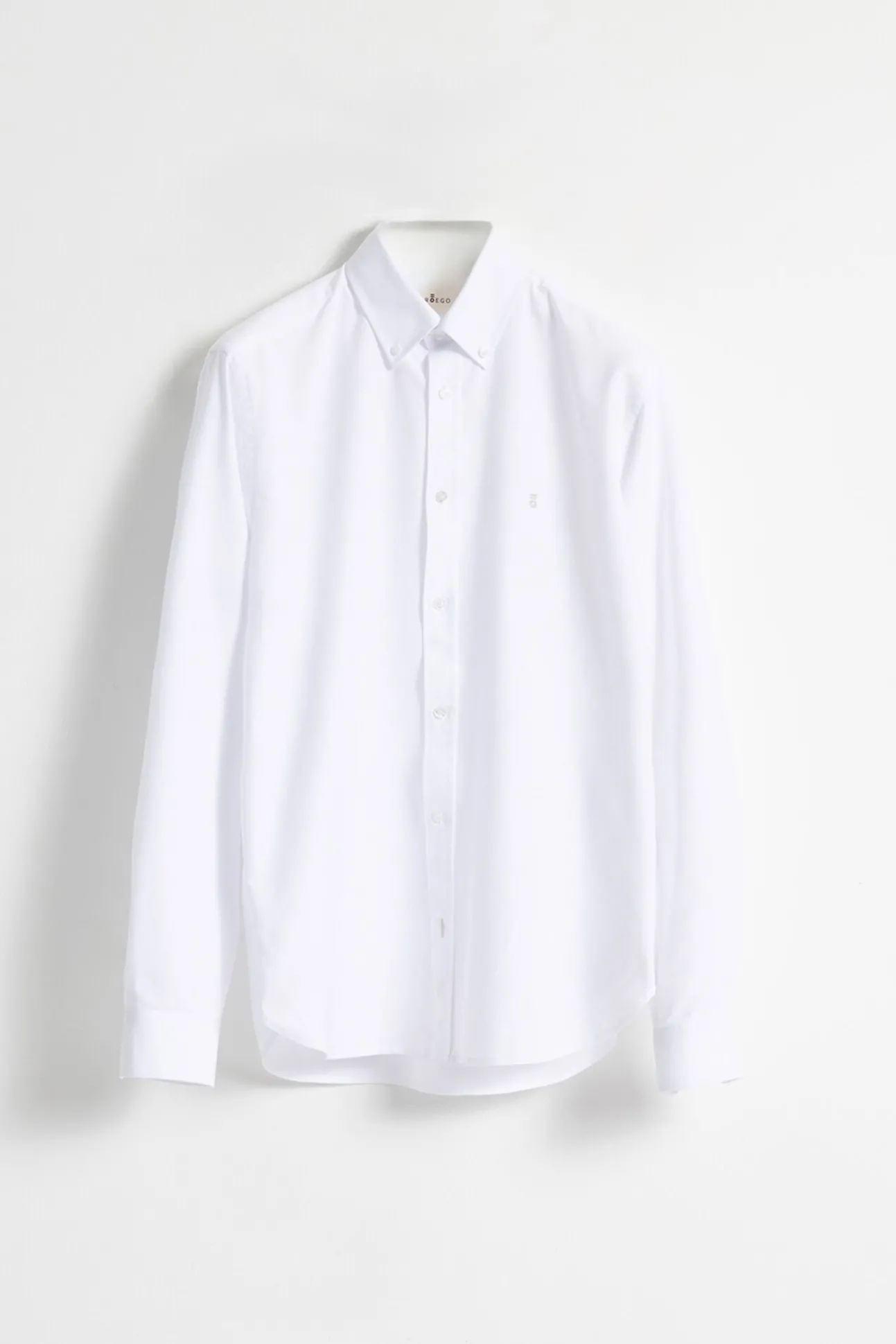 Camisa oxford slim fit