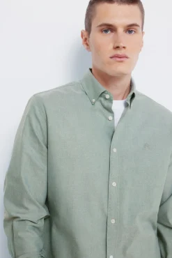 Camisa oxford tencel