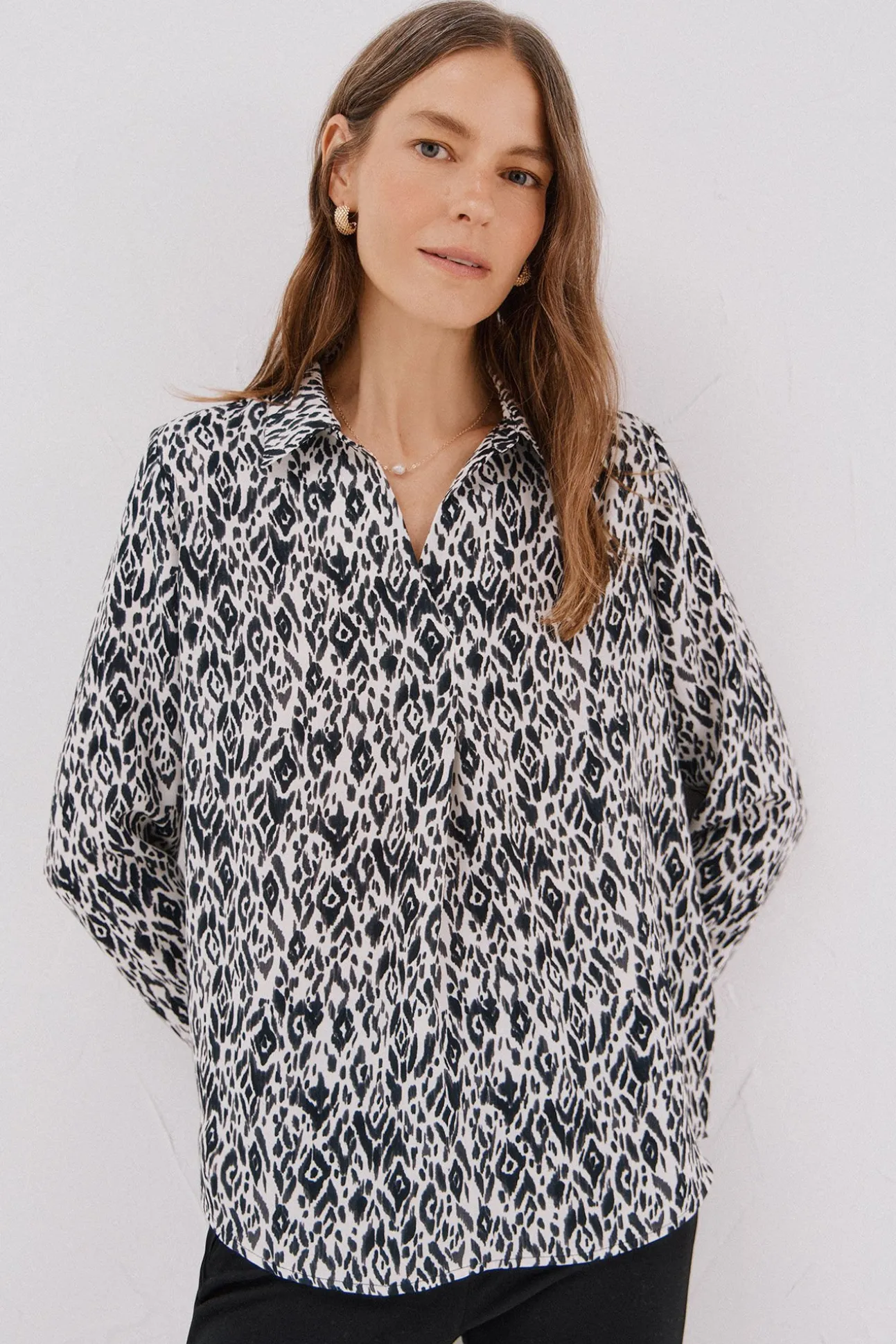 Camisa pliegue