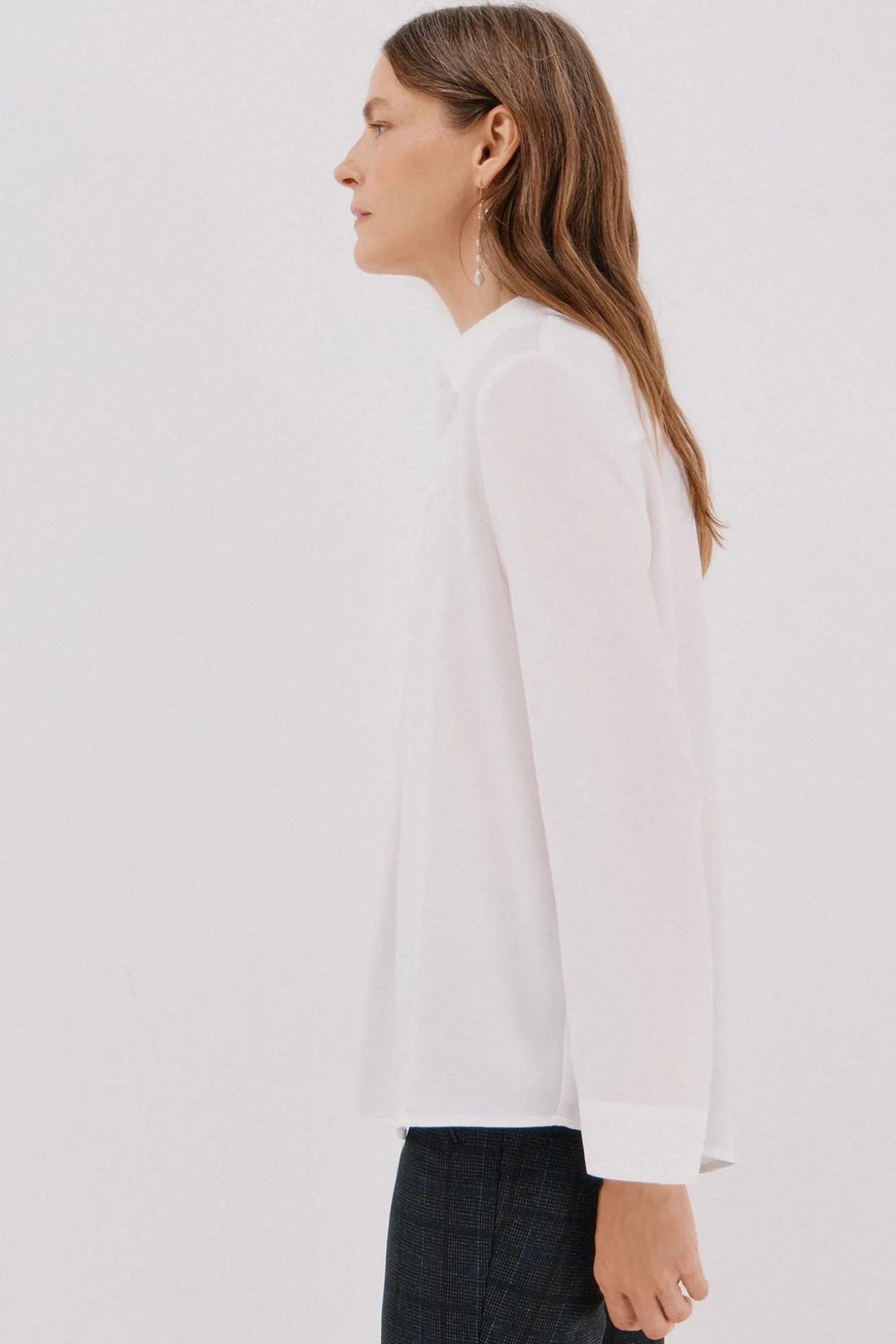 Camisa pliegue