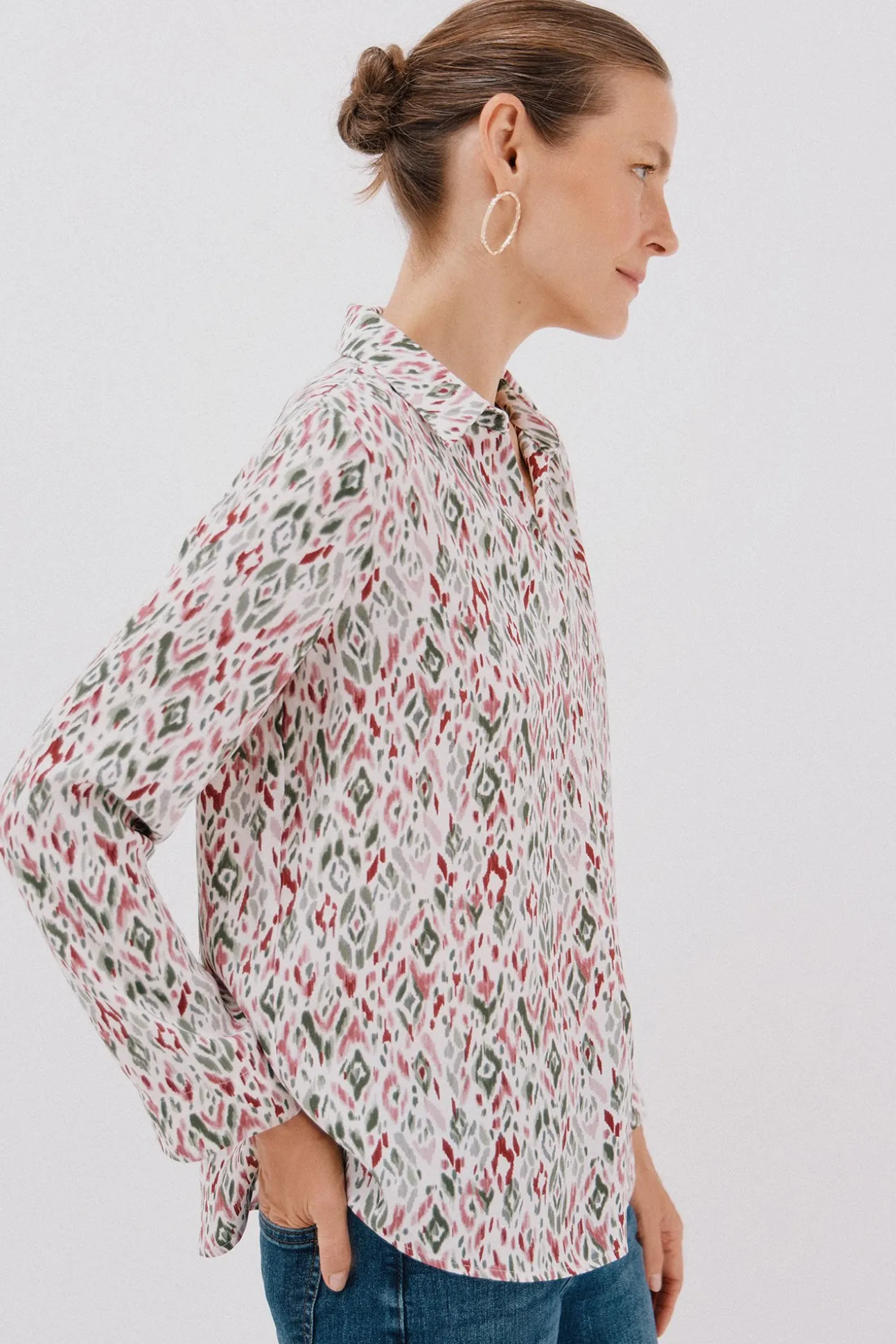 Camisa pliegue